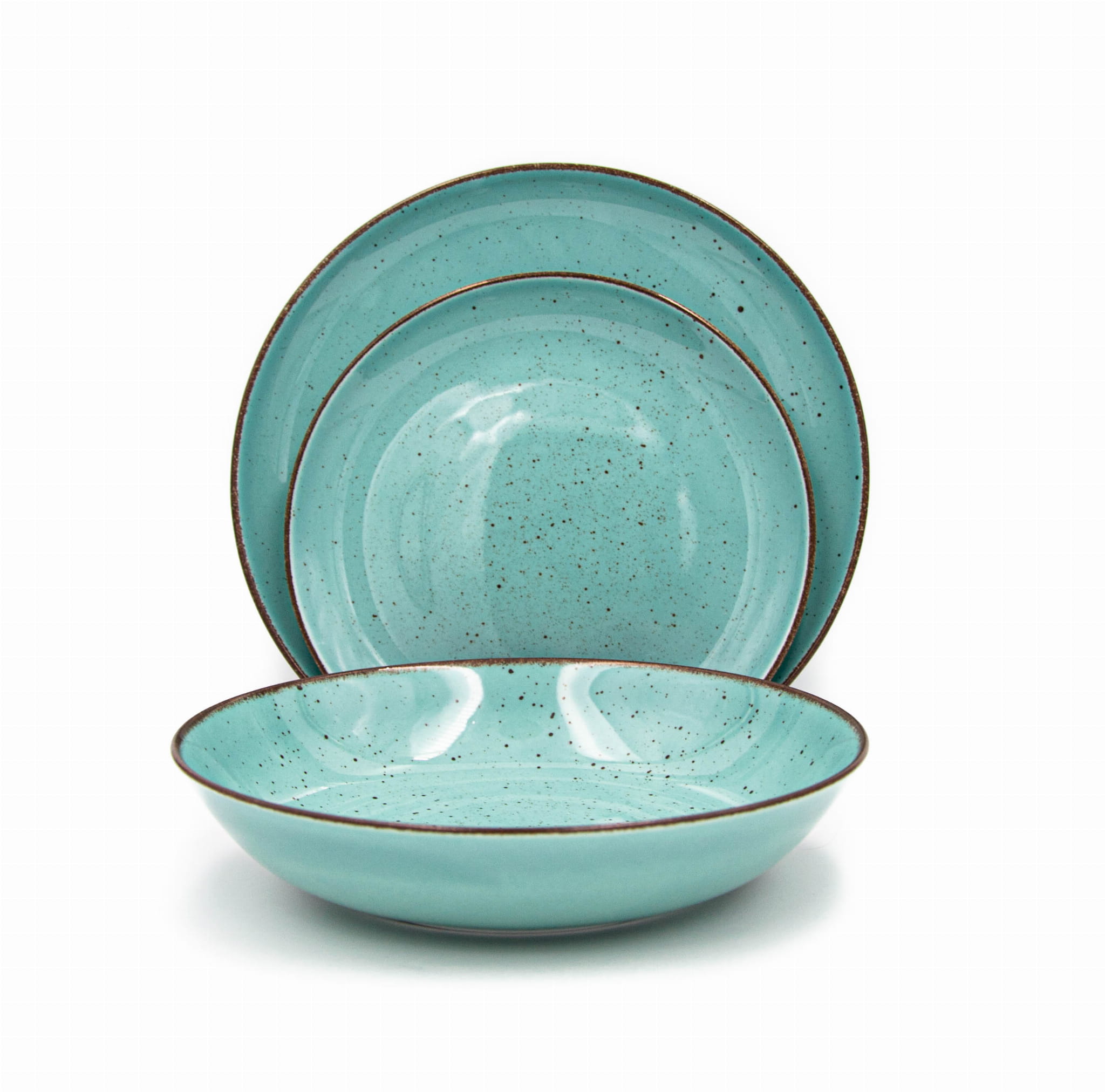Round Nested Dinnerware Set