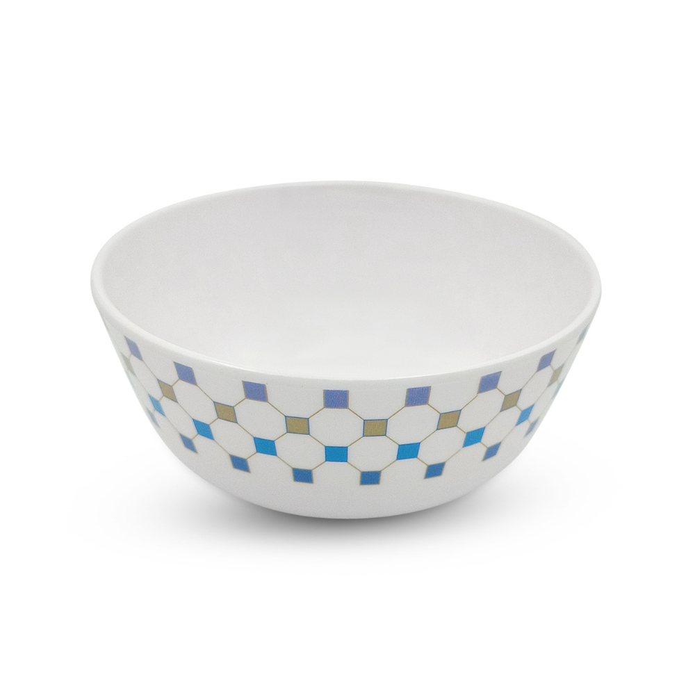 Nesting geometric bowl set