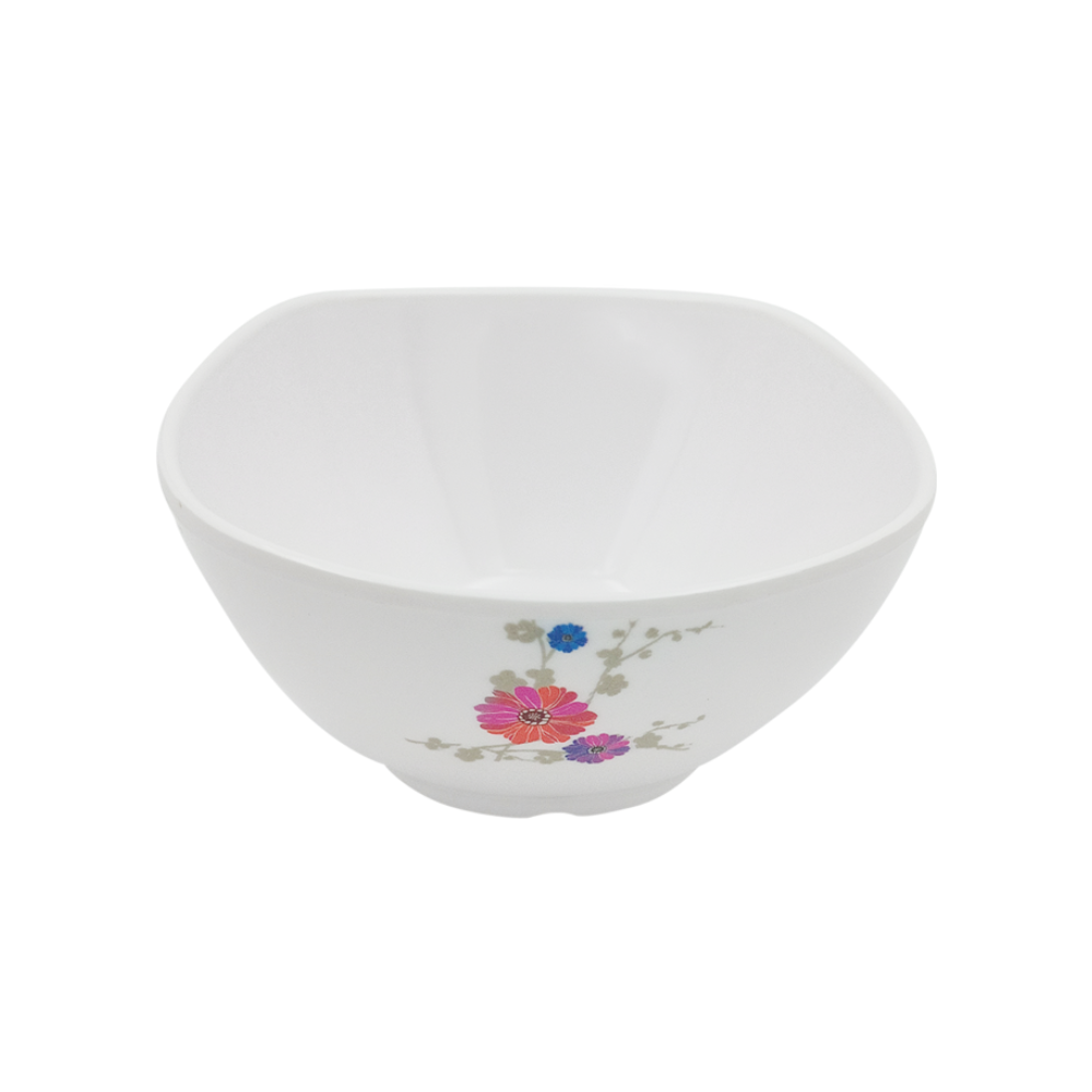 Floral square bowl set