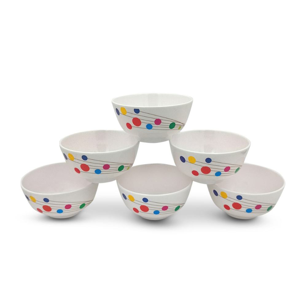 Stackable Polka Dot Bowl Set