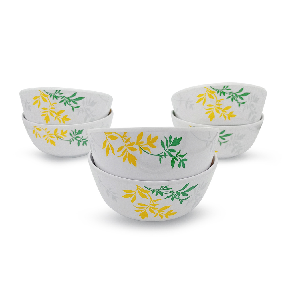 Leaf Pattern Nested Bowl Set