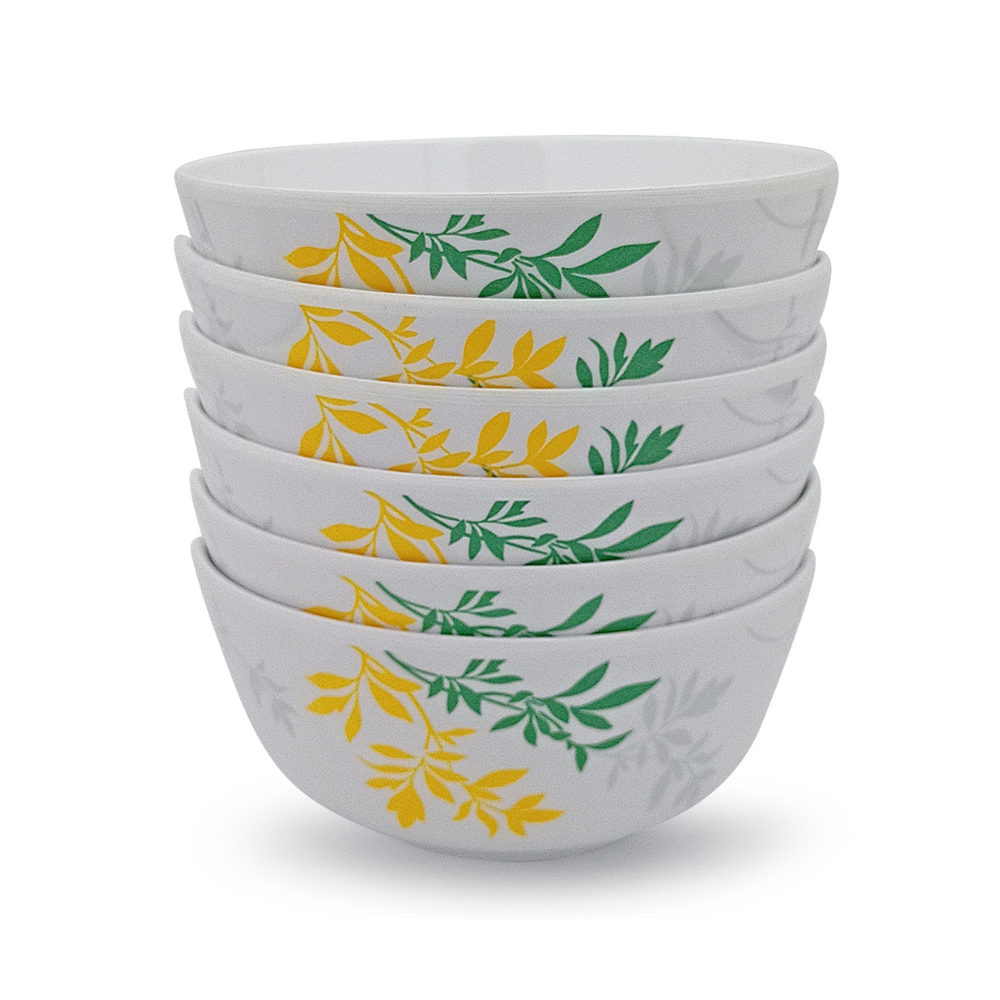 Leaf Pattern Nested Bowl Set