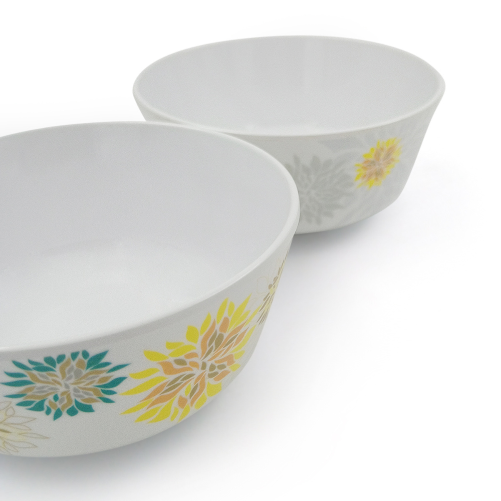Floral Stackable Bowl Set