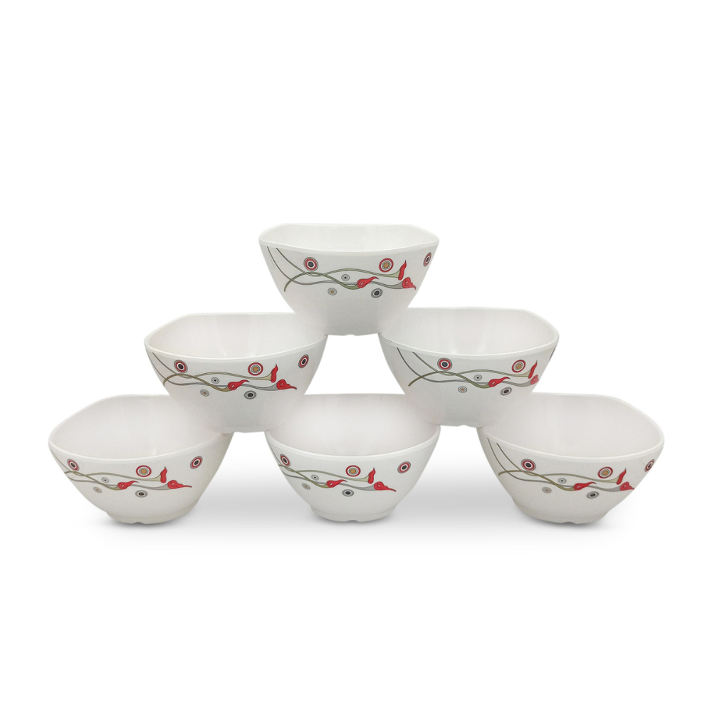 Decorative Footed Bowl Set
