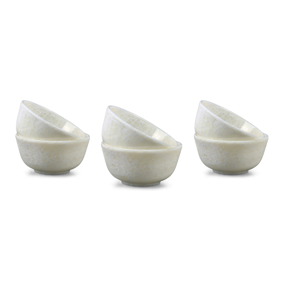 Small Marbled Serving Bowls