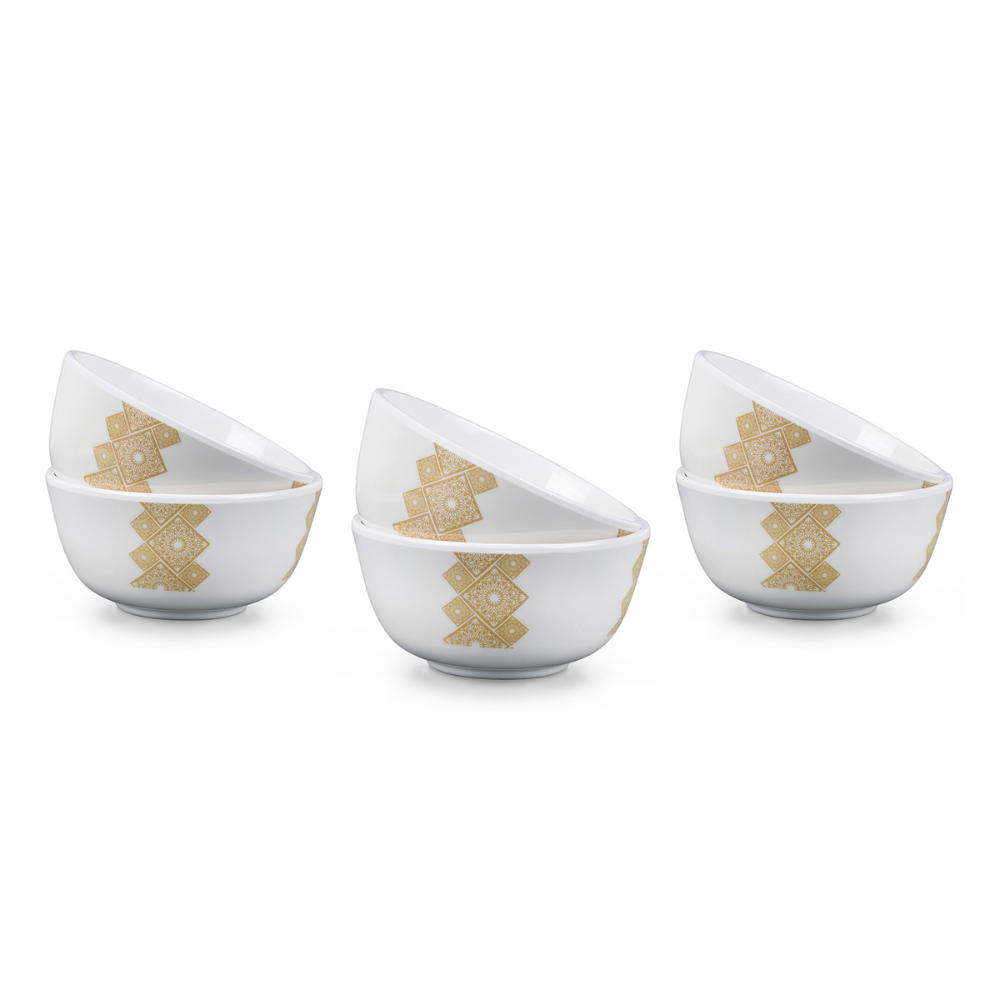 Stackable Geometric Bowl Set