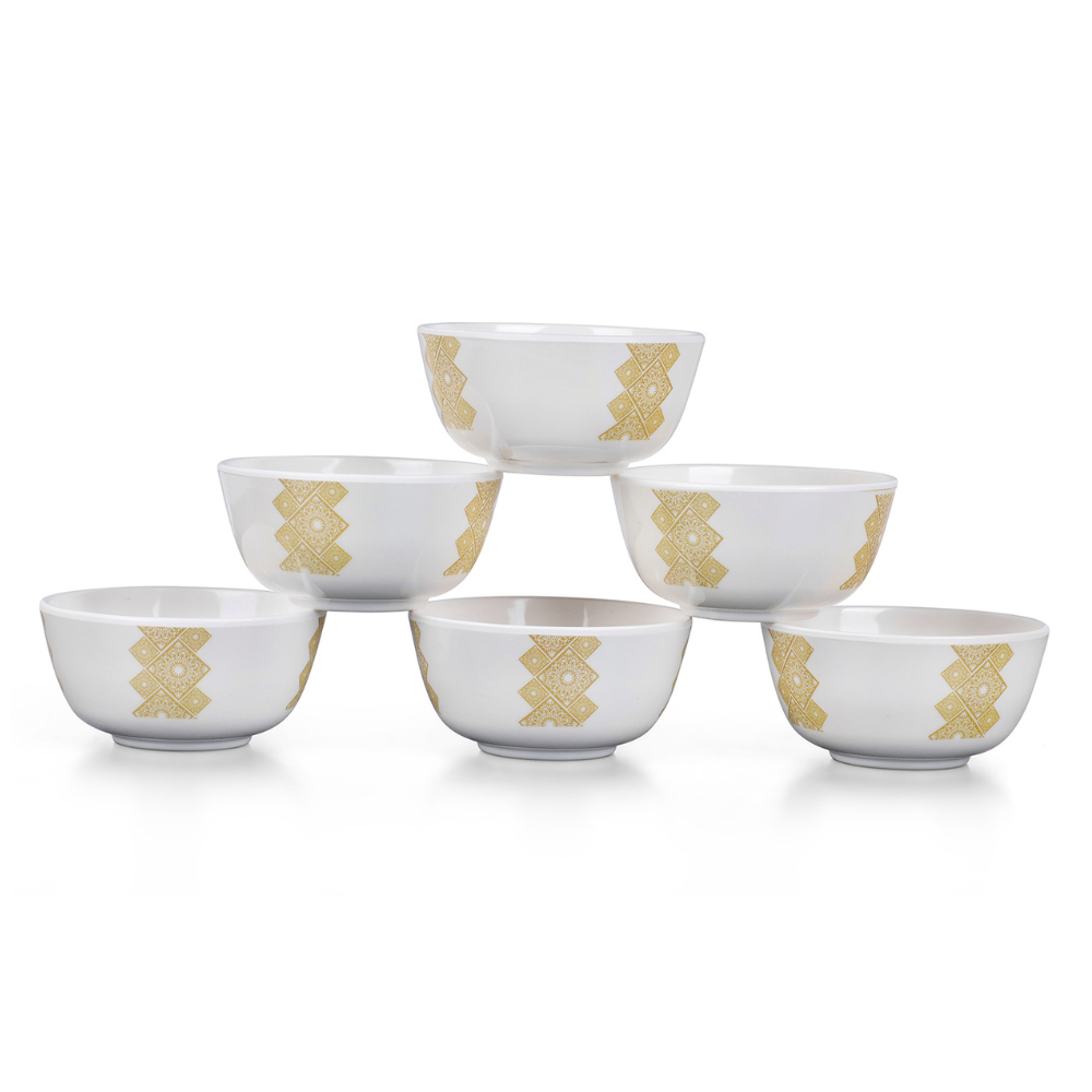 Stackable Geometric Bowl Set