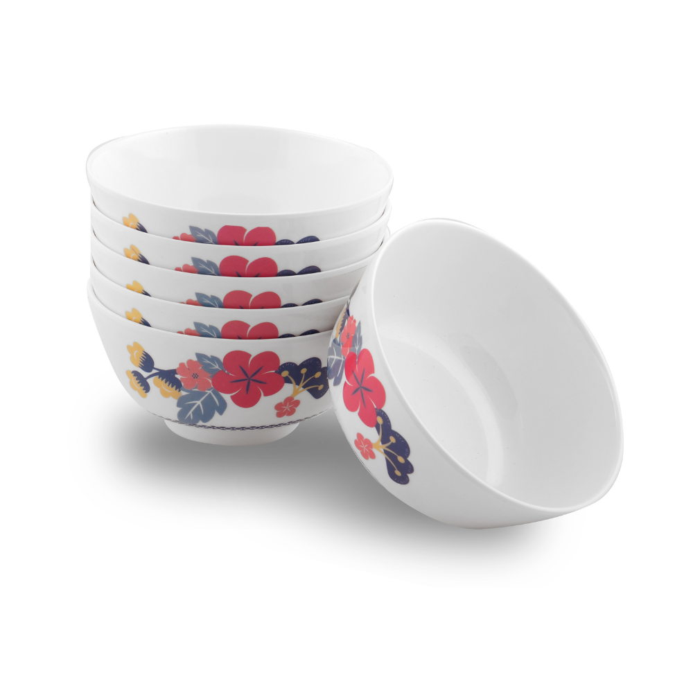 Flat Ceramic Bowl Set