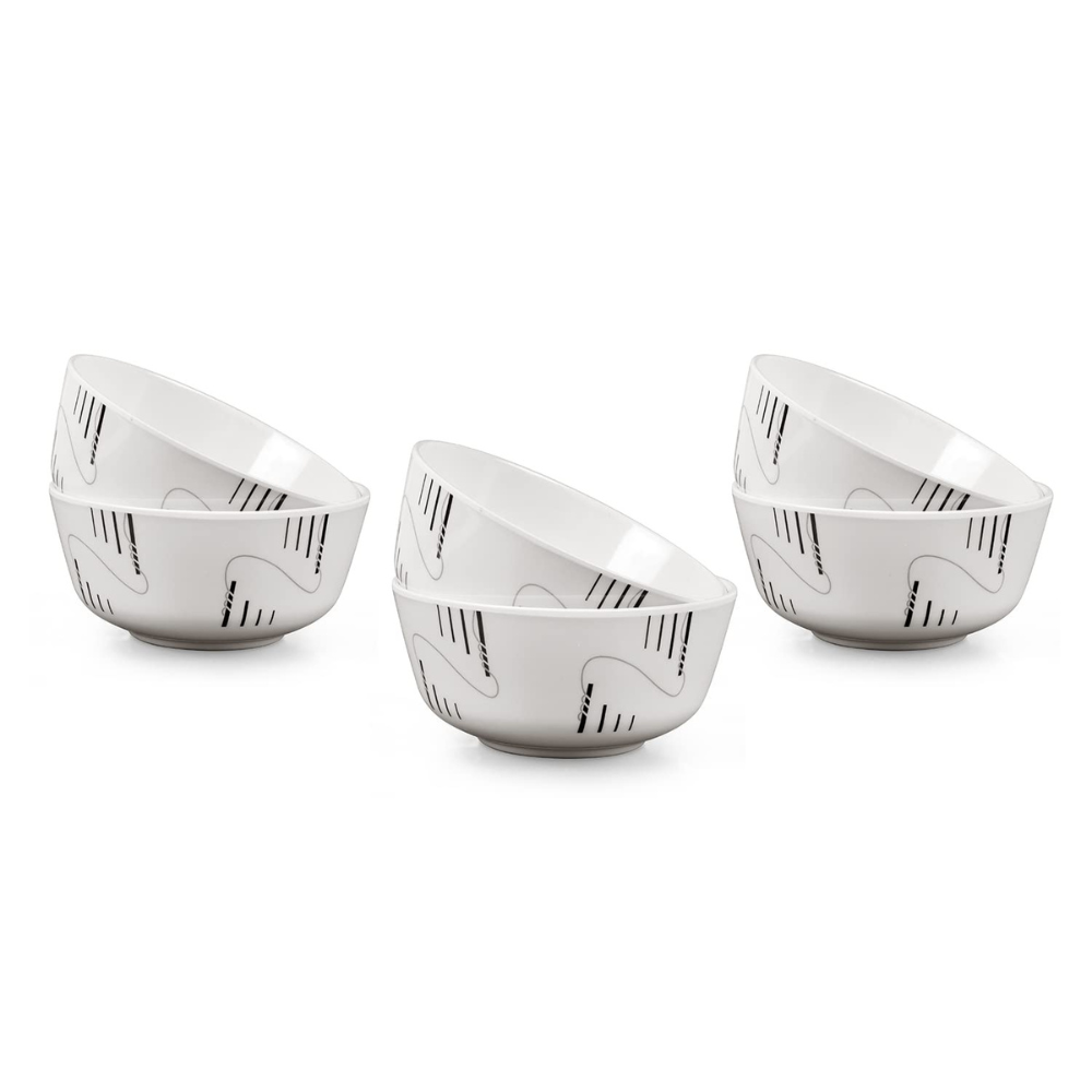 Patterned Stackable Bowl Set