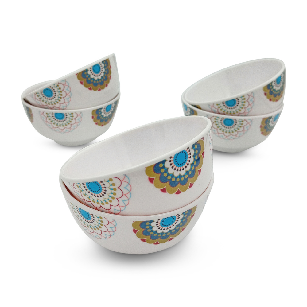 Stackable Mandala Bowl Set