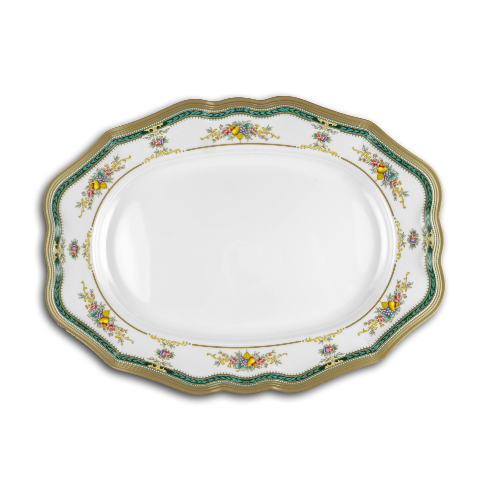 Floral Motif Dinner Set