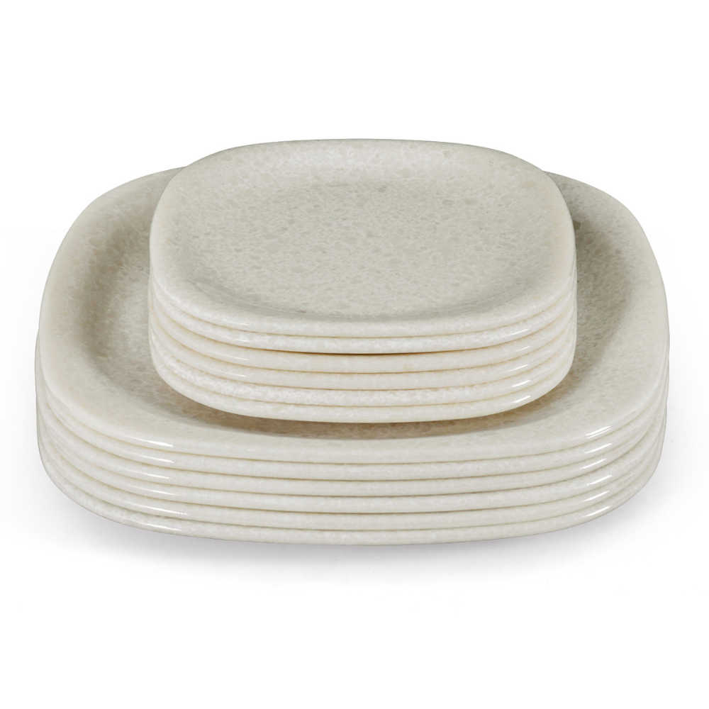 Rounded Square Dinner Set