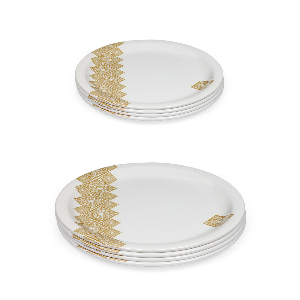 Nested Dinner Plates and Bowls