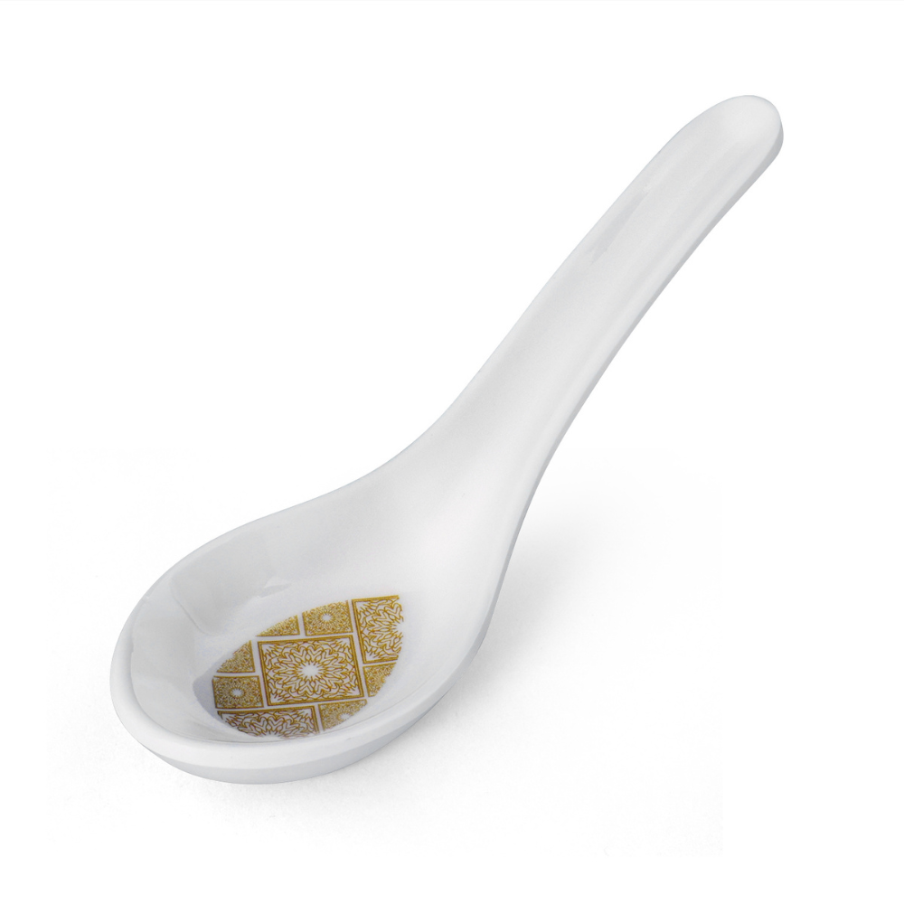 Gold – patterned dining set