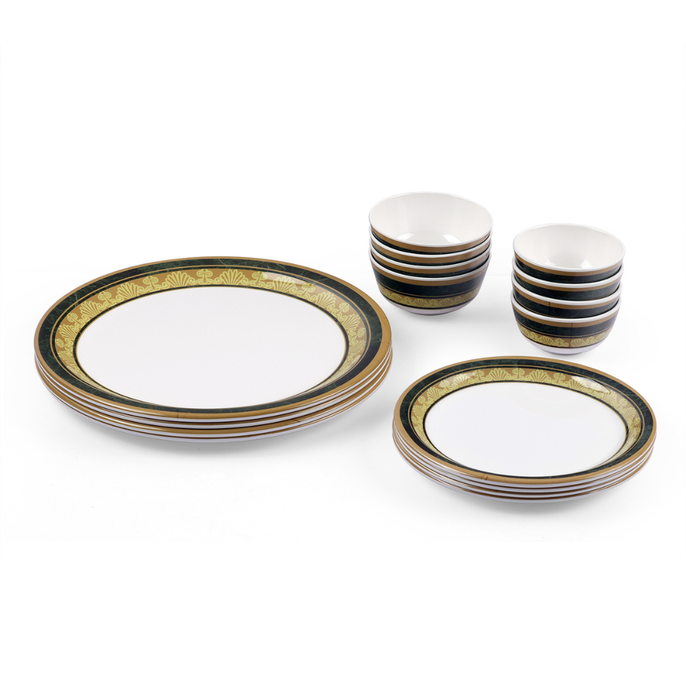 Nested Dinner Plates and Bowls Set