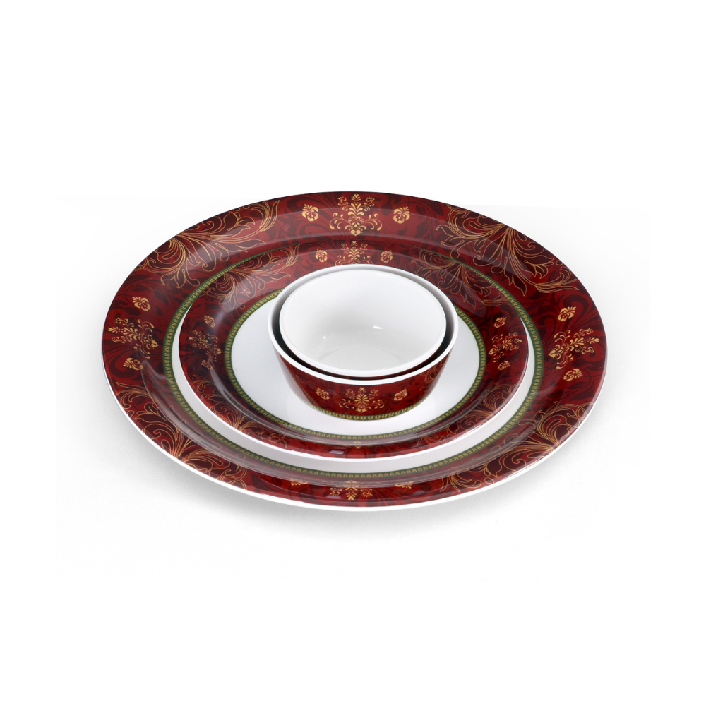 Circular Dinnerware for Six