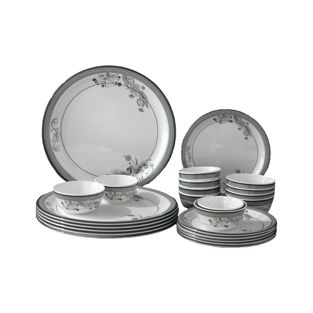 Circular Plate and Bowl Set
