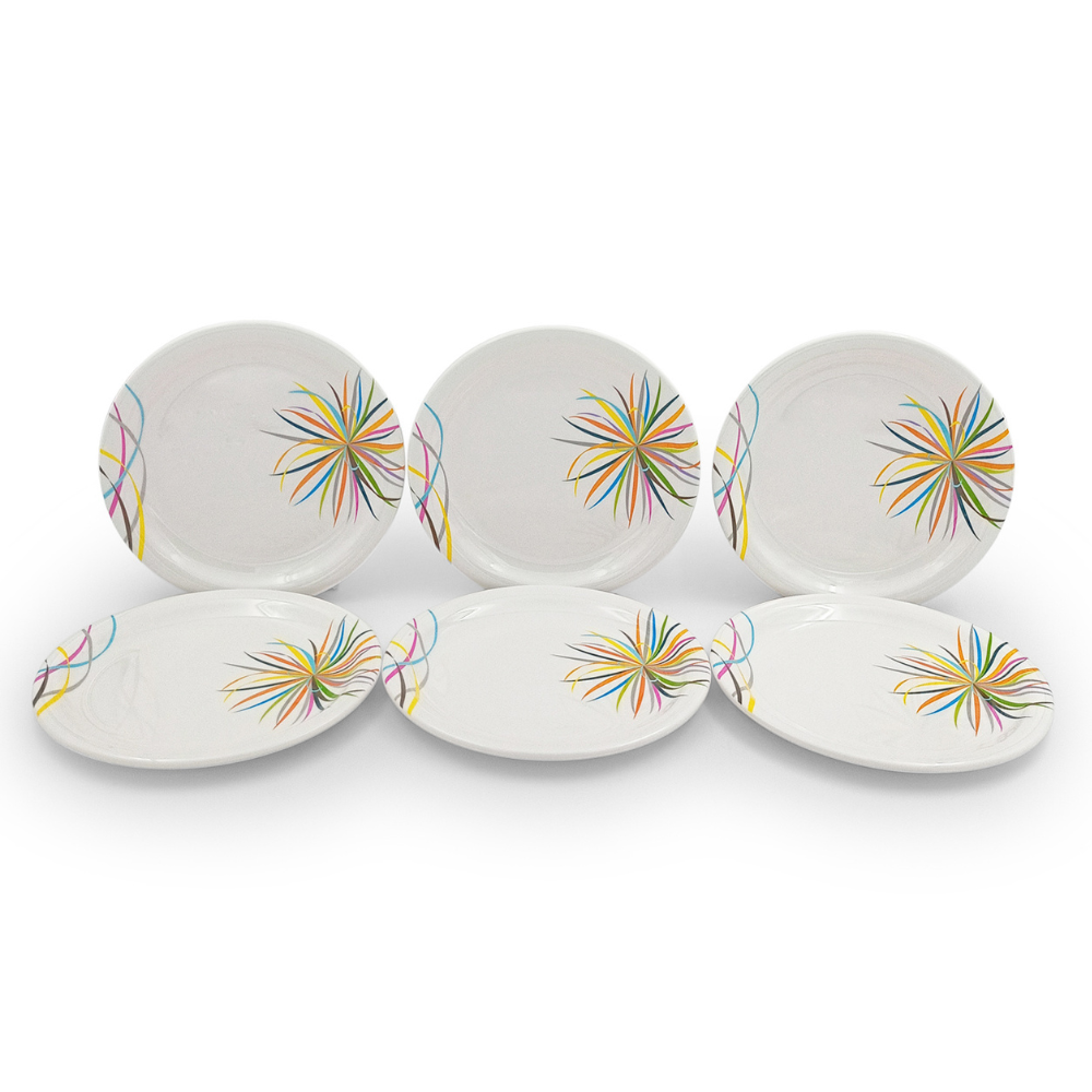Starburst Decor Plate Set