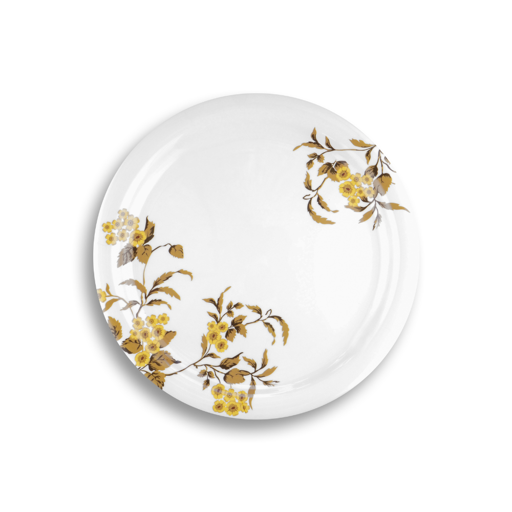 Floral Round Dinner Plates