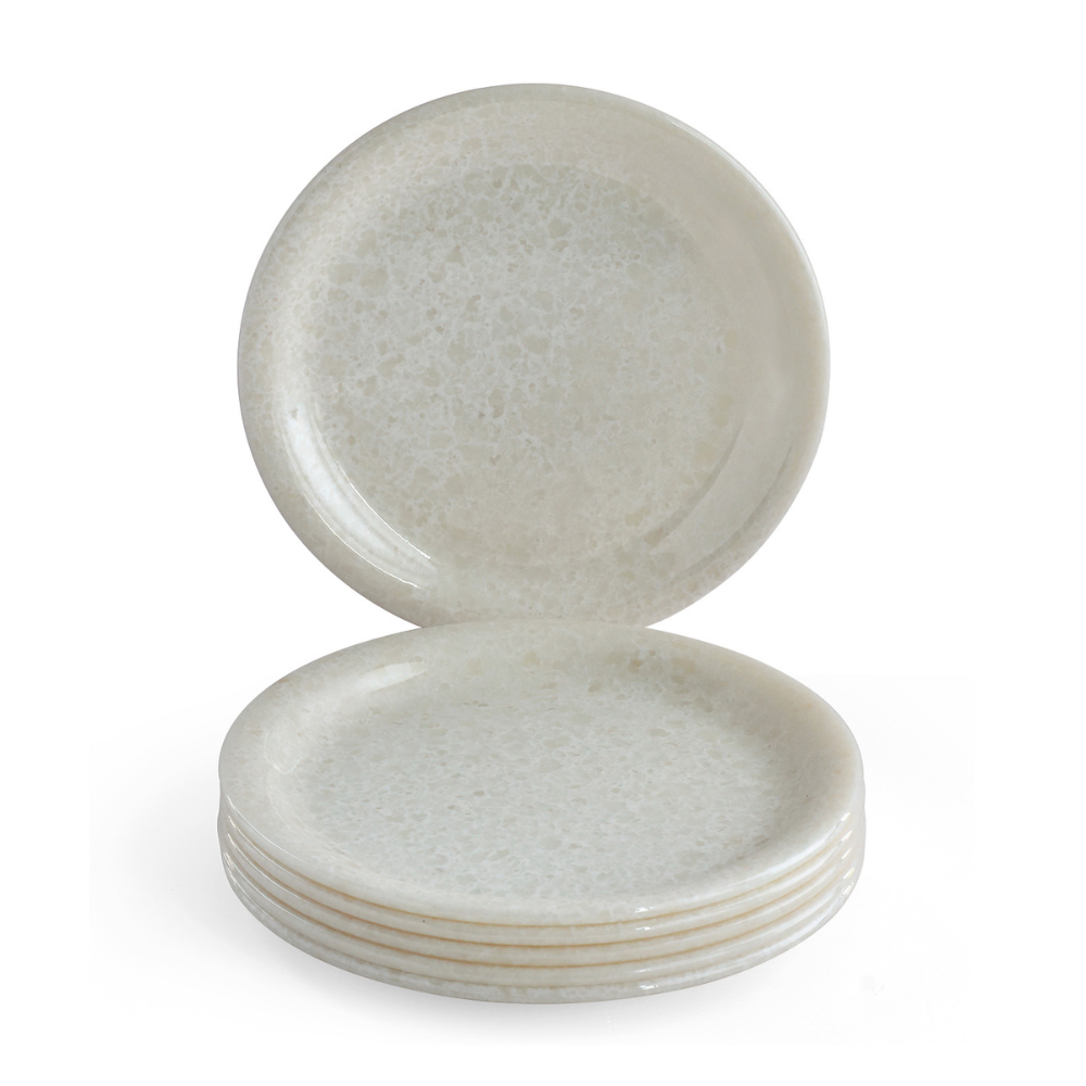 Stackable Round Plate Set