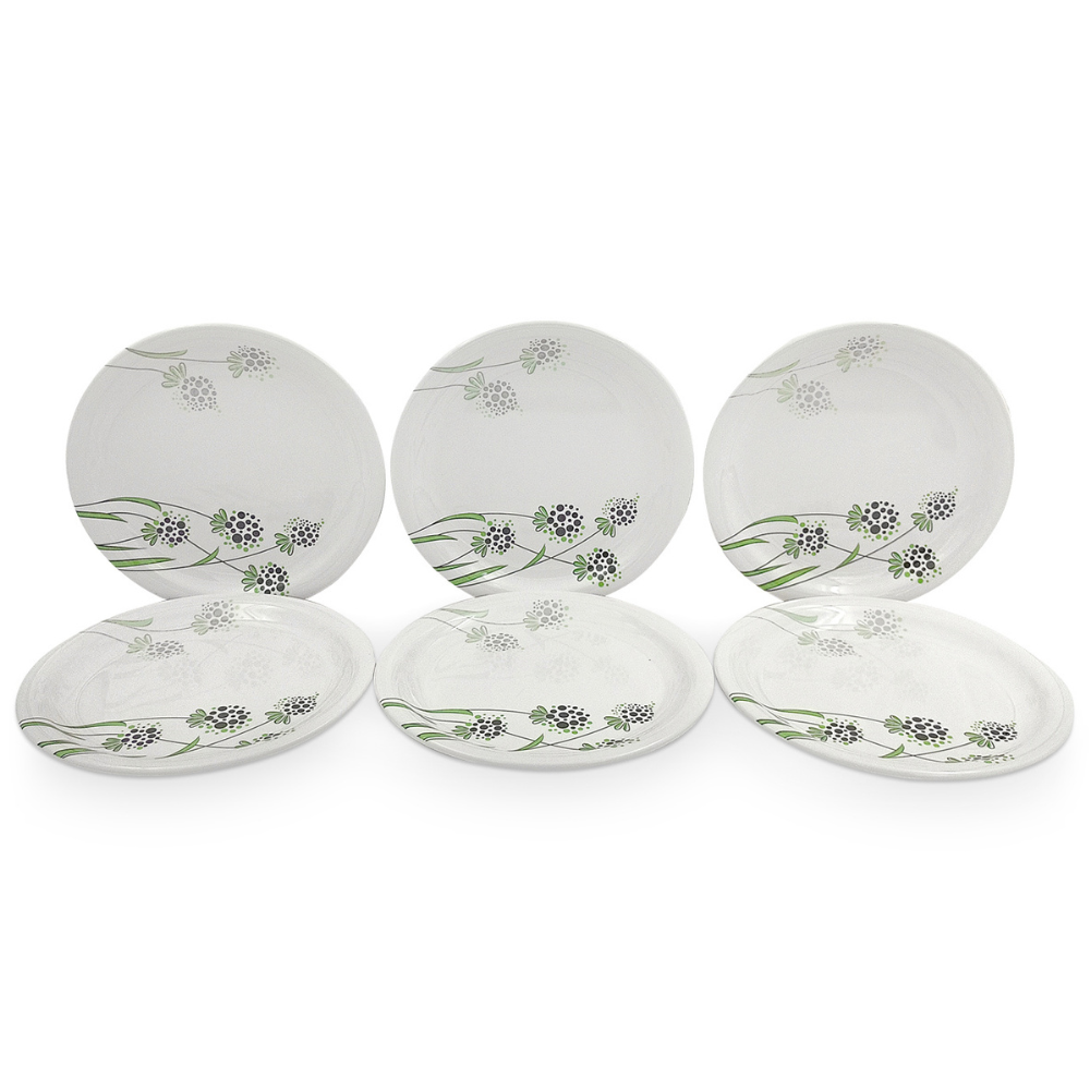Floral plate set