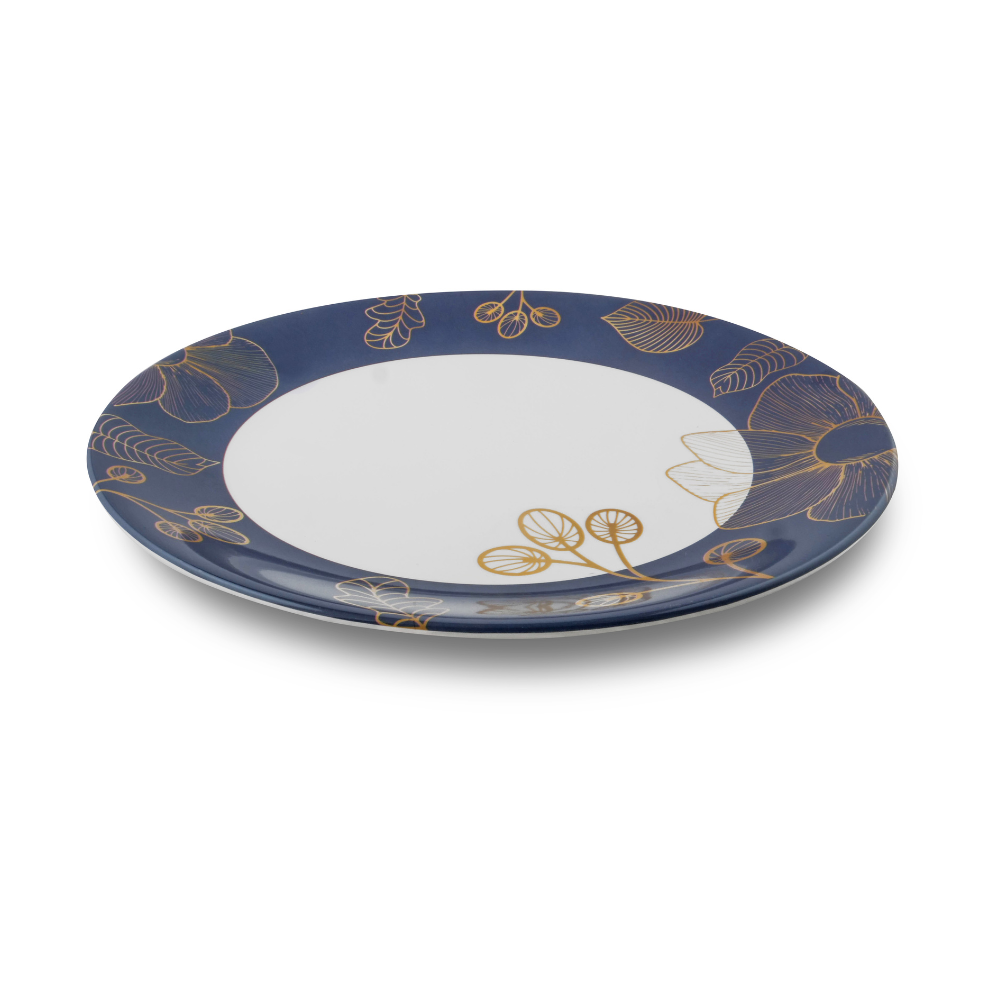 Botanical Rim Plate Set