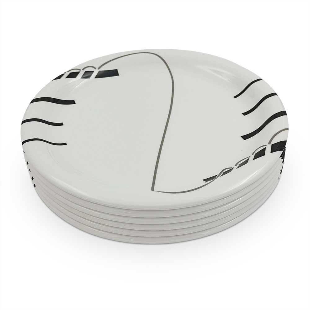 Geometric Round Plate Set
