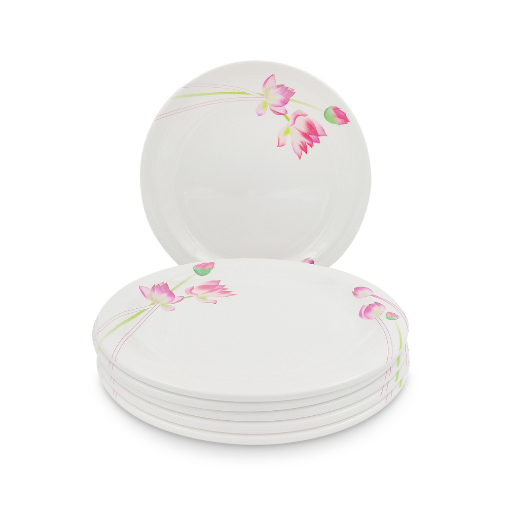 Lotus Flower Plate Set