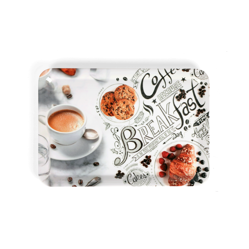 Breakfast Coffee Serving Tray
