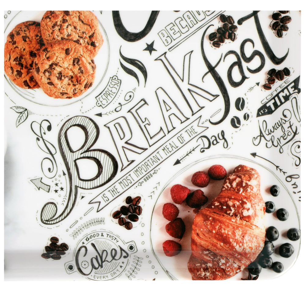 Breakfast Coffee Serving Tray
