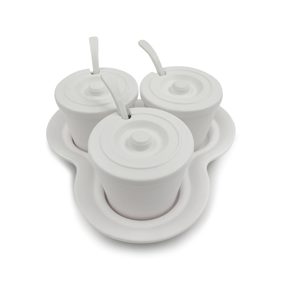 3-Piece Condiment Serving Set