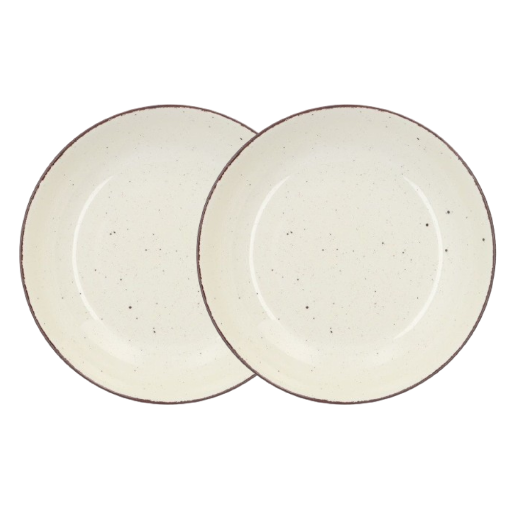 Speckled Rimmed Plates